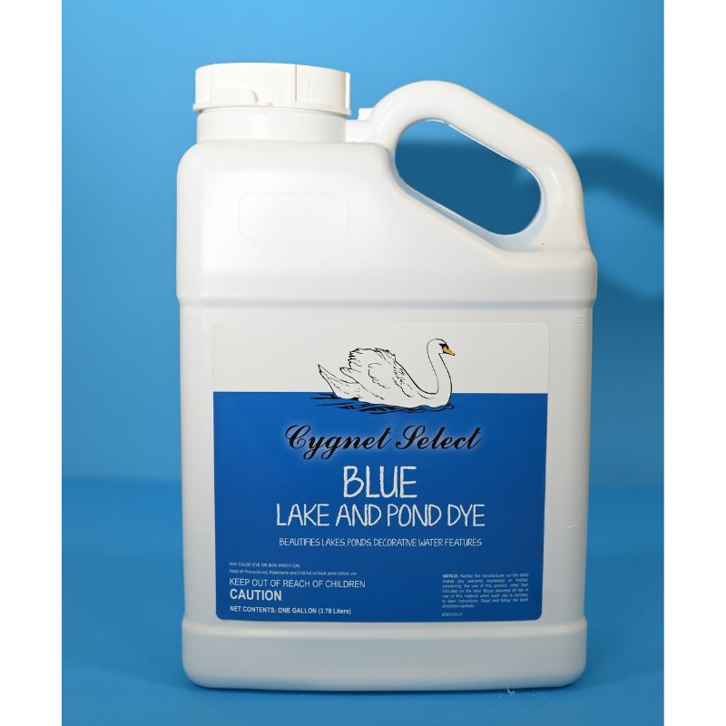 BLUE DYE GALLON FRONT